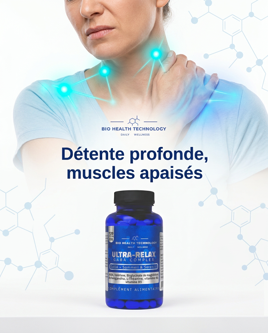 Détente profonde, muscles apaisés